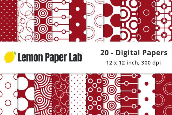 Download Ruby Red Polka Dot Pattern - Dot pattern Collection