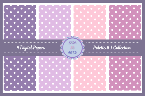 Download Seamless Polka Dot Pattern Digital Paper - Premium Resources