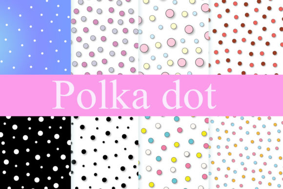Download Graphic Pastel Polka Dot Background - Graphic Collection